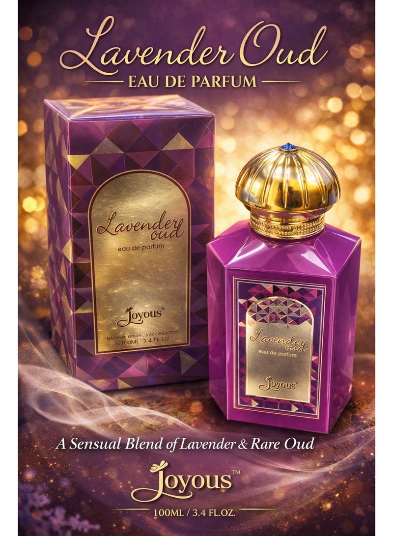 Joyous LAVENDER OUD JOYOUS EAU DE PARFUM 100ML - Image 1